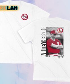 Cardinals Whitey Herzog Shirt Giveaway 2024