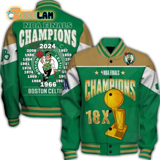 Celtics 18x Champions Varsity Jacket