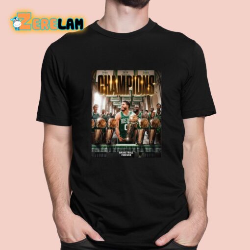 Celtics Basketball Forever Champions 2024 Shirt