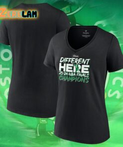 Celtics Different Here 23-24 Finals Champions Shirt