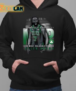 Celtics Finals 2024 Most Valuable Player MVP Jaylen Brown Shirt 2 1