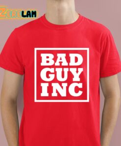 Chael Sonnen Wearing Bad Guy Inc Tee Shirt 8 1