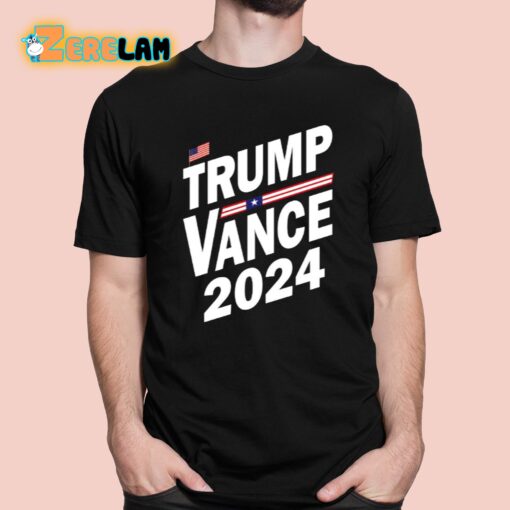 Charlie Kirk Trump Vance 2024 Shirt