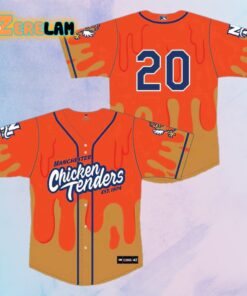 2024 Chicken Tenders Orange Baseball Jersey Giveaway