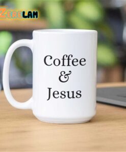 Coffee And Jesus Mug Father Day