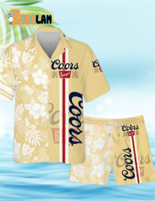 Coors Banquet Hawaiian Shirt