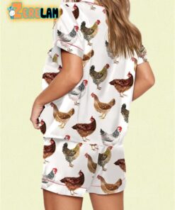 Crazy Chicken Lady Pajama Set 2