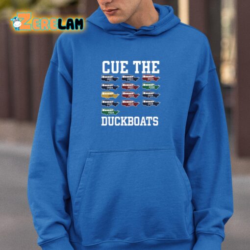 Cue The Duckboats 2024 Shirt