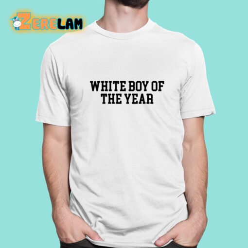 Damielbernaldo White Boy Of The Year Shirt