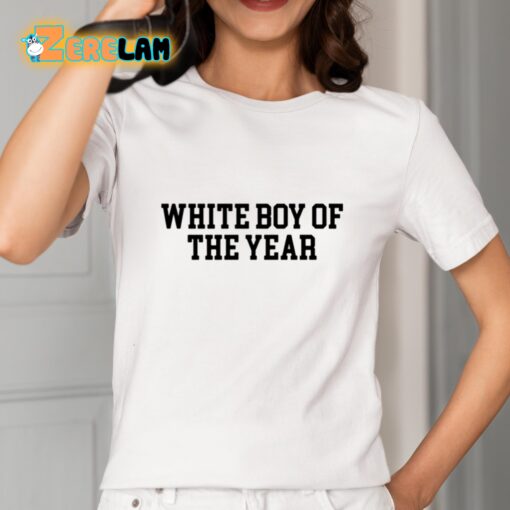 Damielbernaldo White Boy Of The Year Shirt