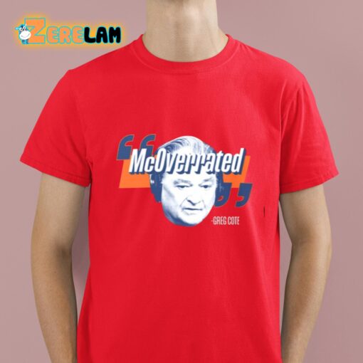 Dan Le Batard Mcoverrated Face EDM Shirt