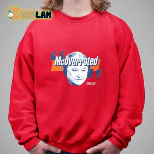 Dan Le Batard Mcoverrated Face EDM Shirt