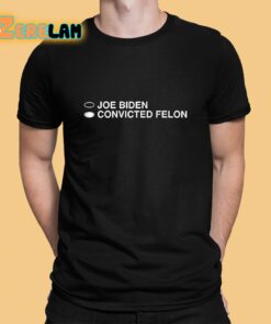 David J Harris Joe Biden Convicted Felon Shirt