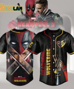 Deadpool Wolverine Let’s Fucking Go Custom Name Baseball Jersey