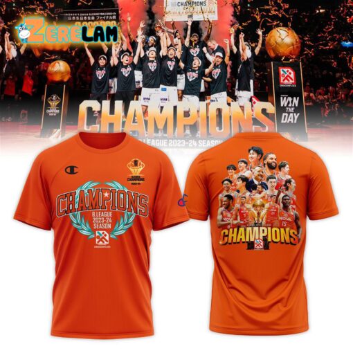 Dragonflies Champions B League 2023-24 Season Shirt