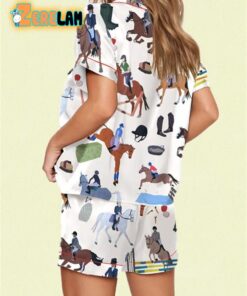 Dressage Horse Pajama Set 2