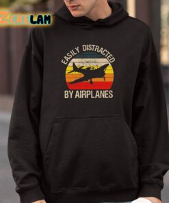 Easily Distracted By Airplanes Shirt 4 1