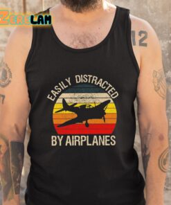 Easily Distracted By Airplanes Shirt 5 1