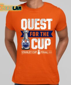 Edmonton Oilers Fanatics 2024 Stanley Cup Final Quest Shirt