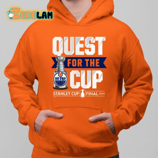 Edmonton Oilers Fanatics 2024 Stanley Cup Final Quest Shirt