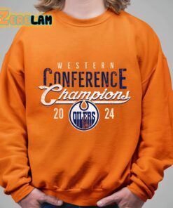 Edmonton Oilers Fanatics 2024 Western Conference Champions Shirt 21