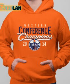 Edmonton Oilers Fanatics 2024 Western Conference Champions Shirt 22