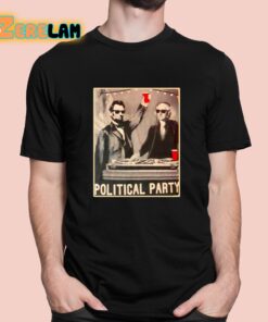 George Washington And Abraham Lincoln Political Party Shirt