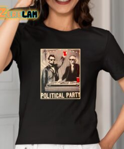 George Washington And Abraham Lincoln Political Party Shirt 2 1