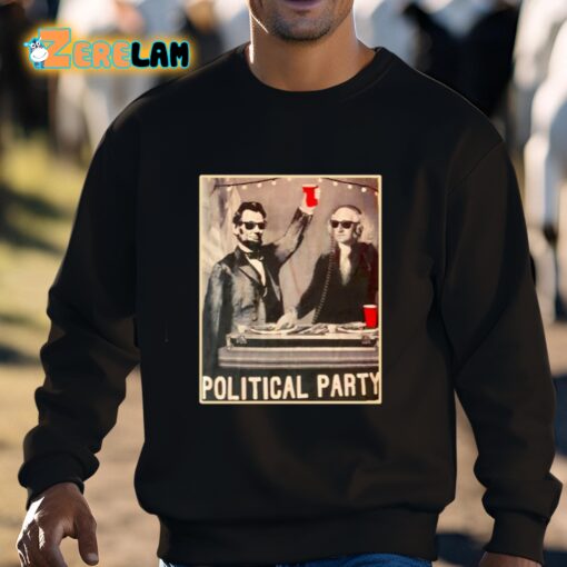 George Washington And Abraham Lincoln Political Party Shirt