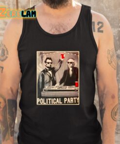 George Washington And Abraham Lincoln Political Party Shirt 5 1