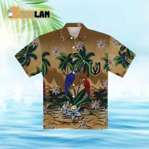 Golden Knights Parrot Hawaiian Shirt