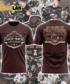 Hershey 13 Back To Back Calder Cup Champions 2024 Shirt