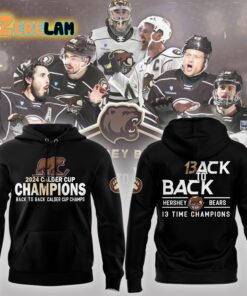 Hershey 2024 Calder Cup Back To Back 13 Time Champions Shirt 2