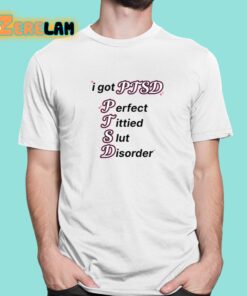 I Got Ptsd Perfect Tittied Slut Disorder Shirt 1 1