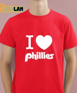 I Heart Phillies Night Shirt Phillies 2024 Giveaway 8 1