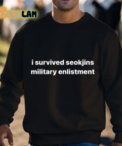 I Survived Seokjins Military Enlistment Shirt 3 1