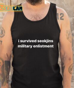 I Survived Seokjins Military Enlistment Shirt 5 1