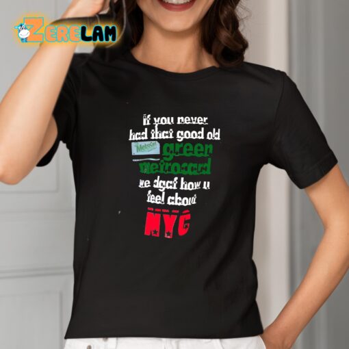 If You Never Had That Good Old Green Metrocard We Dgaf How U Feel About NYC Shirt