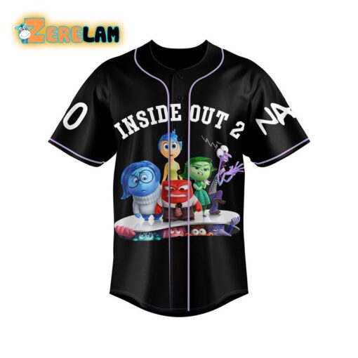 Inside Out 2 Custom Baseball Jersey