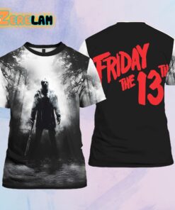 Jason Voorhees In The Woods Halloween Shirt