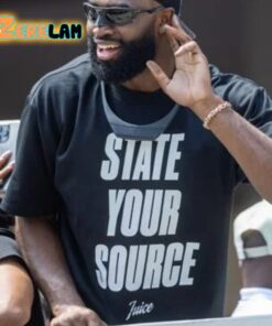 Jaylen Brown State Your Source Shirt