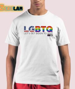 LGBTQ Let’s Get Biden to Quit Shirt