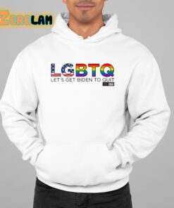 LGBTQ Lets Get Biden to Quit Shirt 22 1