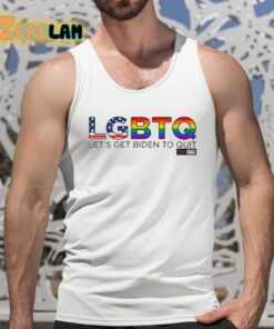 LGBTQ Lets Get Biden to Quit Shirt 5 1