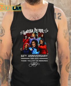 Loretta Lynn 64th Anniversary 1960 2024 Thank You For The Memories Shirt 5 1