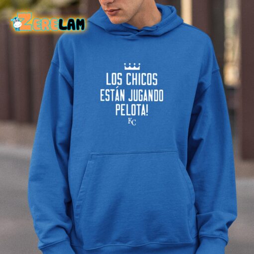 Maikel Garcia Los Chico Estan Jugan Pelota KC Shirt