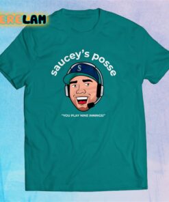 2024 Mariners Saucey’s Posse Shirt Giveaway