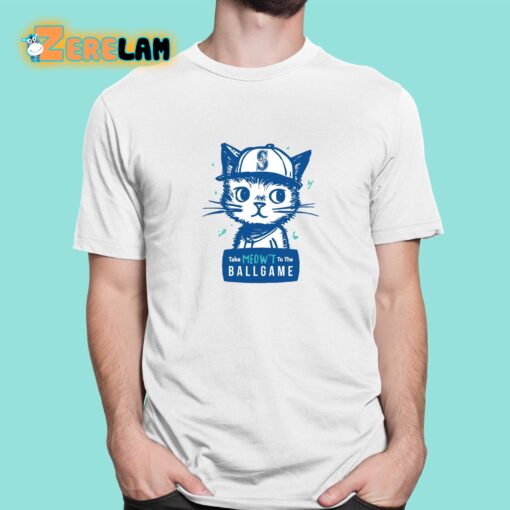 Mariners Take Meow’t to the Ballgame Shirt