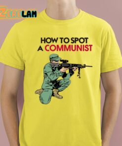 Matt Maddock How To Spot A Communist Shirt