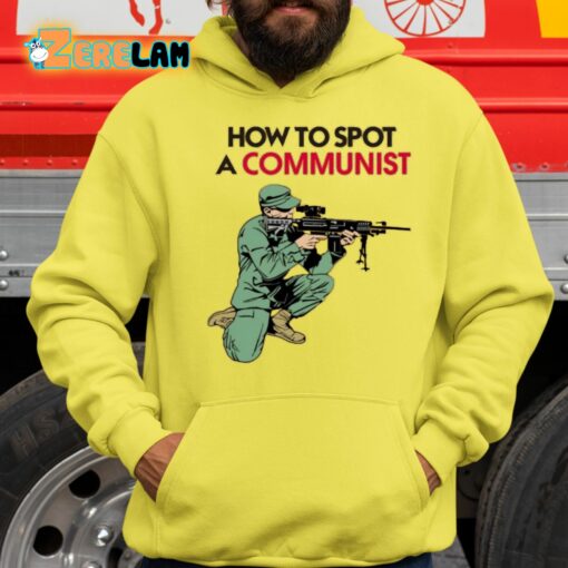 Matt Maddock How To Spot A Communist Shirt